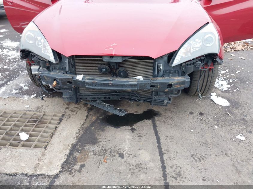 2010 Hyundai Genesis 3.8 Track VIN: KMHHU6KH6AU027366 Lot: 43906513