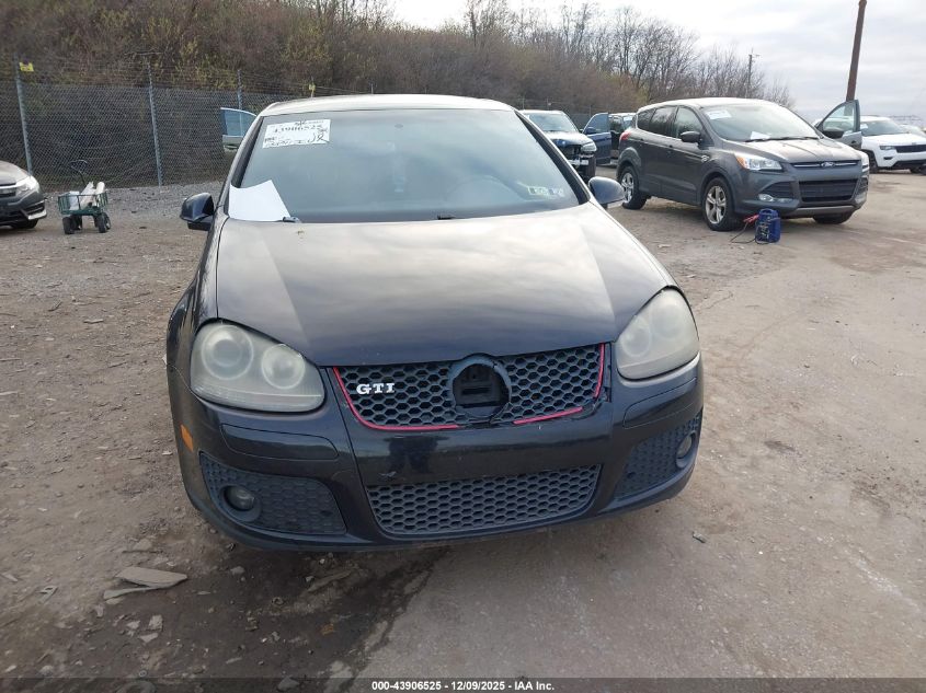 2009 Volkswagen Gti 2-Door VIN: WVWEV71K49W103674 Lot: 43906525