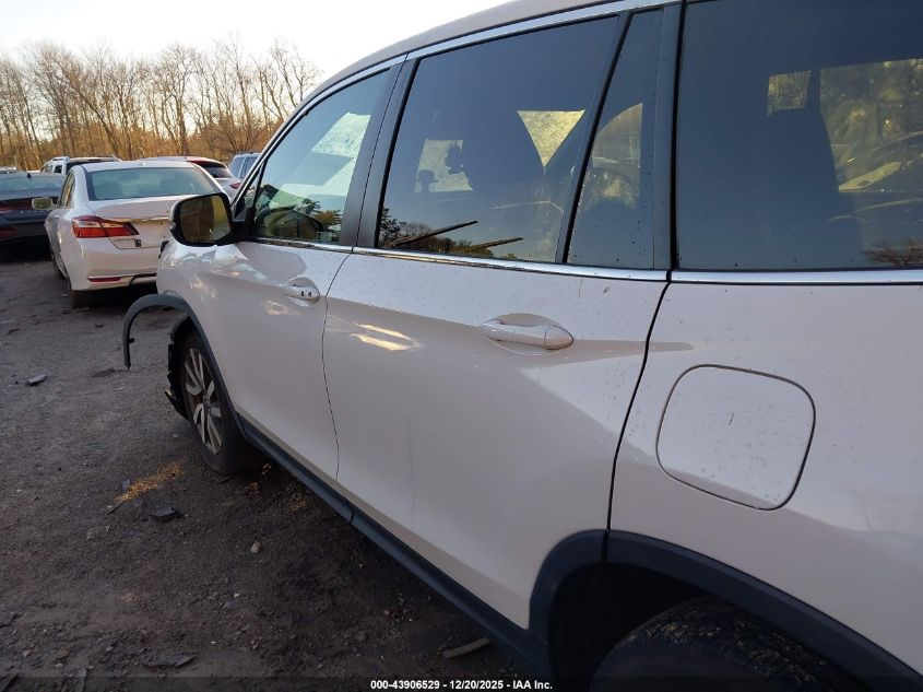 2021 Honda Pilot Awd Ex VIN: 5FNYF6H33MB083918 Lot: 43906529