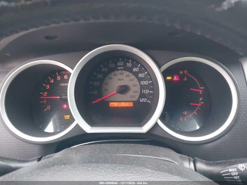 2006 Toyota Tacoma VIN: 5TEUX42N96Z180617 Lot: 43906540