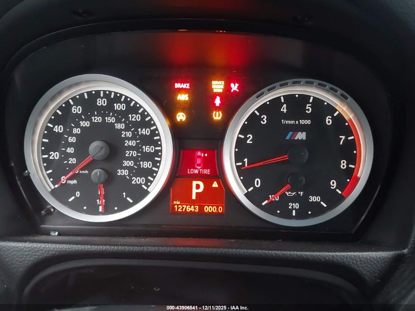 2009 BMW M3 VIN: WBSWL93519P331843 Lot: 43906541
