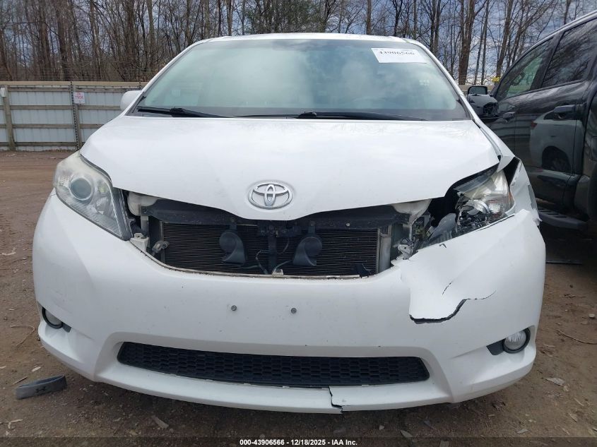 2013 Toyota Sienna Xle V6 8 Passenger VIN: 5TDYK3DC9DS379750 Lot: 43906566