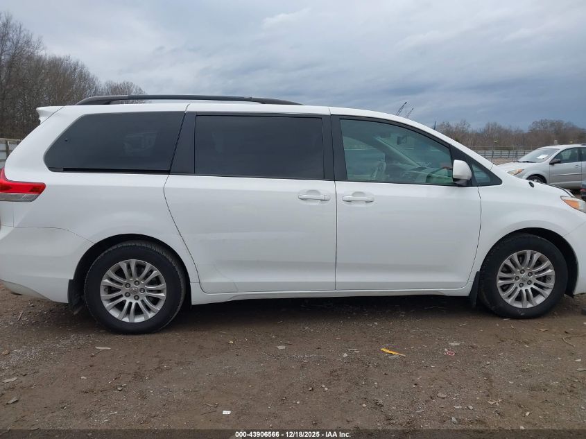 2013 Toyota Sienna Xle V6 8 Passenger VIN: 5TDYK3DC9DS379750 Lot: 43906566