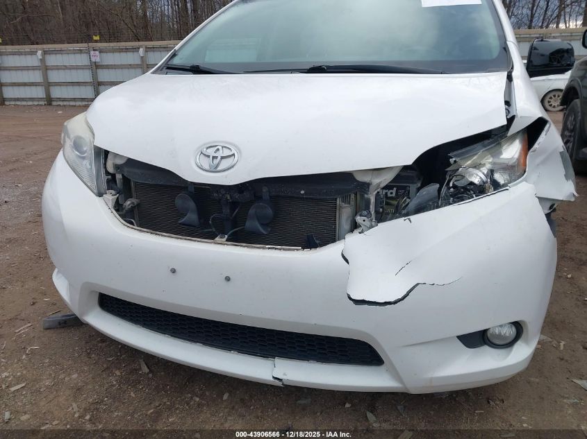 2013 Toyota Sienna Xle V6 8 Passenger VIN: 5TDYK3DC9DS379750 Lot: 43906566