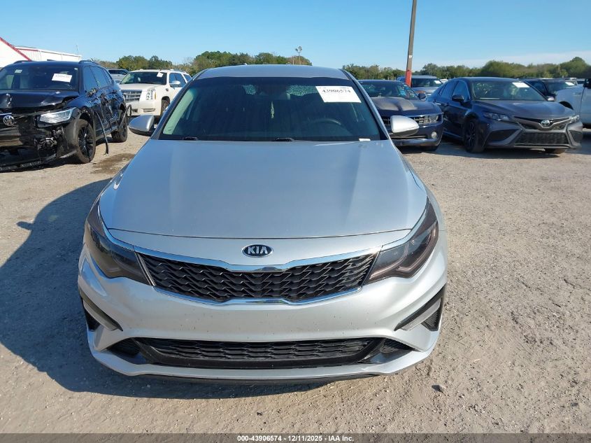 2020 Kia Optima Lx VIN: 5XXGT4L34LG390445 Lot: 43906574