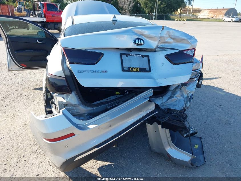 2020 Kia Optima Lx VIN: 5XXGT4L34LG390445 Lot: 43906574