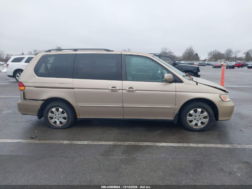 2002 Honda Odyssey Ex VIN: 2HKRL18632H579861 Lot: 43906584
