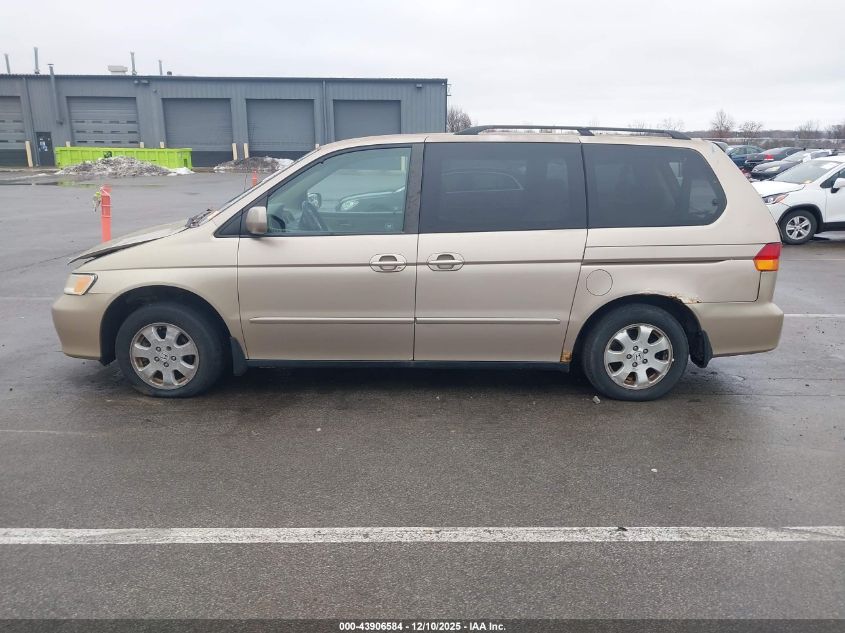 2002 Honda Odyssey Ex VIN: 2HKRL18632H579861 Lot: 43906584