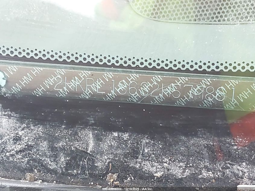 2002 Honda Odyssey Ex VIN: 2HKRL18632H579861 Lot: 43906584