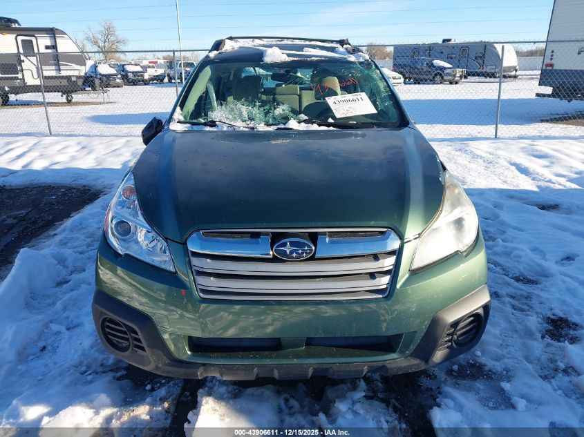 2013 Subaru Outback 2.5I VIN: 4S4BRBAC7D3251603 Lot: 43906611