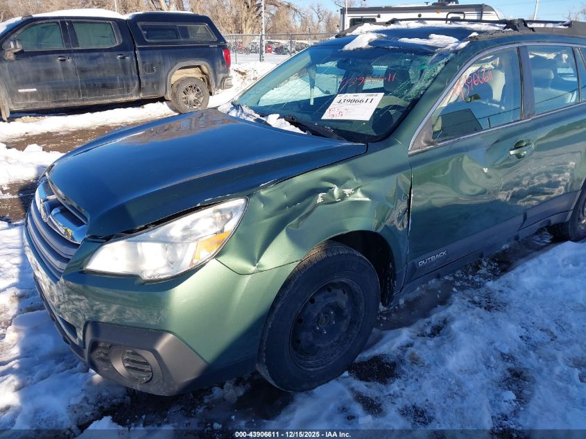 2013 Subaru Outback 2.5I VIN: 4S4BRBAC7D3251603 Lot: 43906611