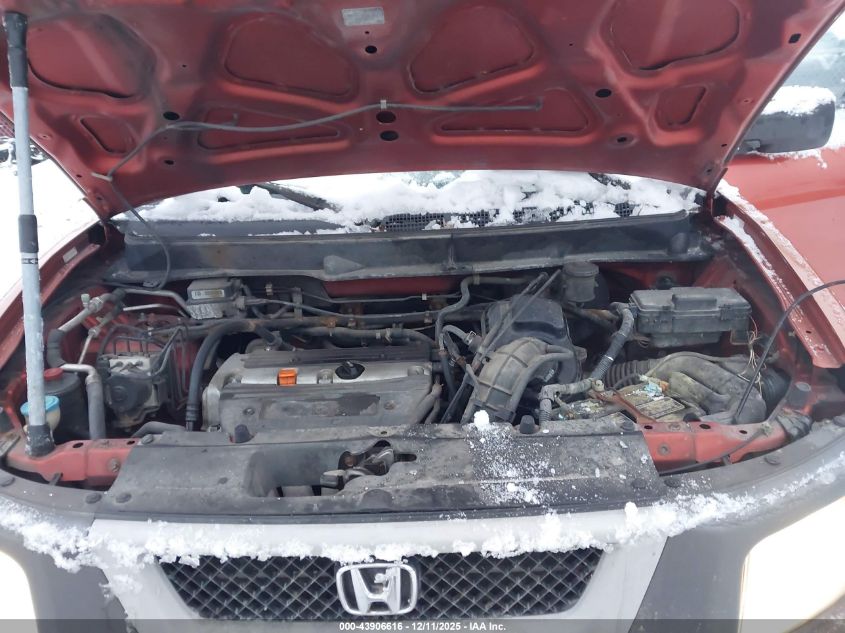 2005 Honda Element Ex VIN: 5J6YH18625L002455 Lot: 43906616