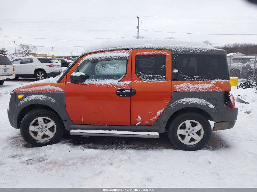 2005 Honda Element Ex VIN: 5J6YH18625L002455 Lot: 43906616