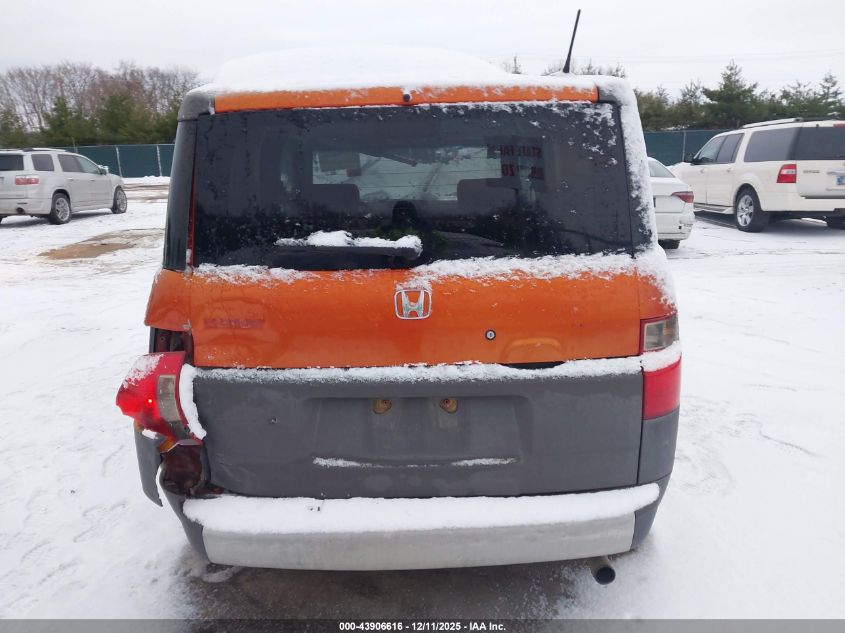 2005 Honda Element Ex VIN: 5J6YH18625L002455 Lot: 43906616