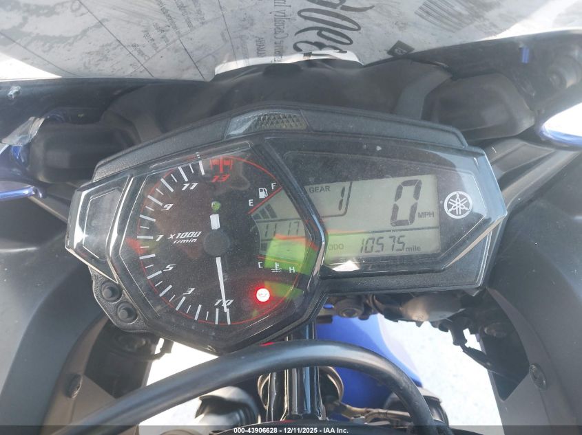 2015 Yamaha Yzfr3 VIN: MH3RH06Y5FK009417 Lot: 43906628
