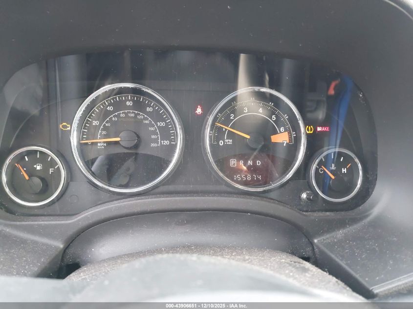 2016 Jeep Compass Latitude VIN: 1C4NJDEB6GD744998 Lot: 43906651