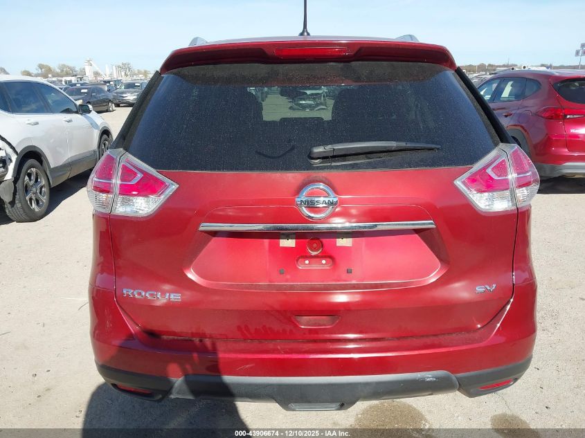 2015 Nissan Rogue Sv VIN: KNMAT2MT7FP575997 Lot: 43906674