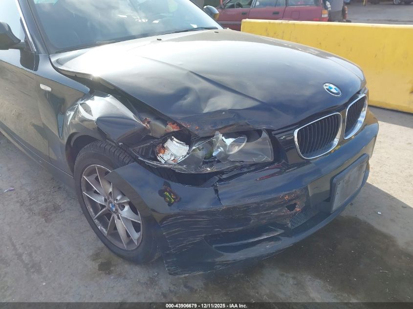 2011 BMW 128I VIN: WBAUN1C58BVH83400 Lot: 43906679