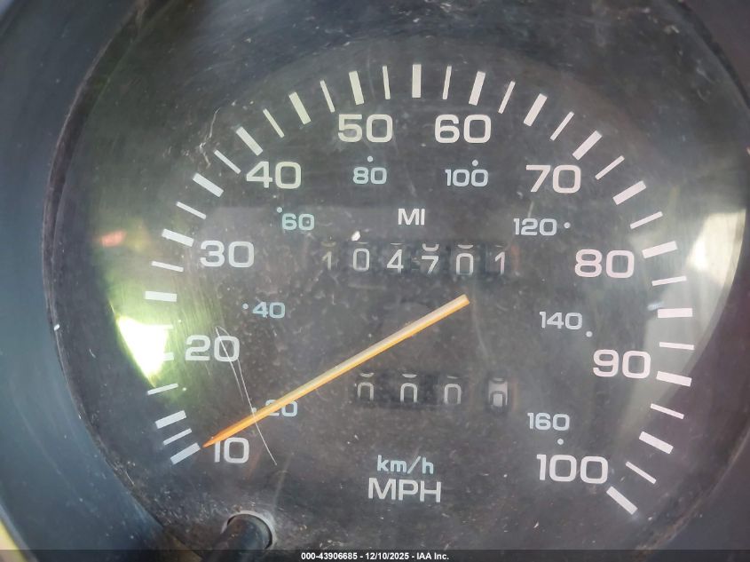 1991 Dodge D-Series D150 VIN: 1B7GE16X2MS307125 Lot: 43906685