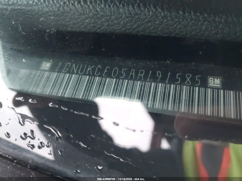 2010 Chevrolet Tahoe Ltz VIN: 1GNUKCE05AR191585 Lot: 43906700