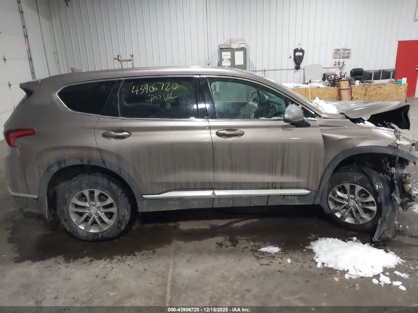 2019 Hyundai Santa Fe Sel VIN: 5NMS3CAD3KH005649 Lot: 43906720