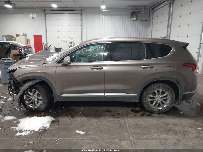2019 Hyundai Santa Fe Sel VIN: 5NMS3CAD3KH005649 Lot: 43906720