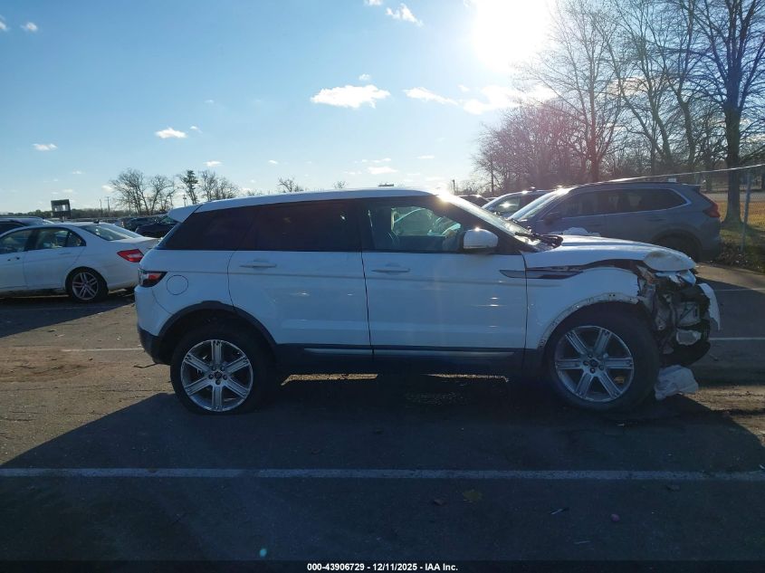 2013 Land Rover Range Rover Evoque Pure VIN: SALVP2BG9DH841886 Lot: 43906729