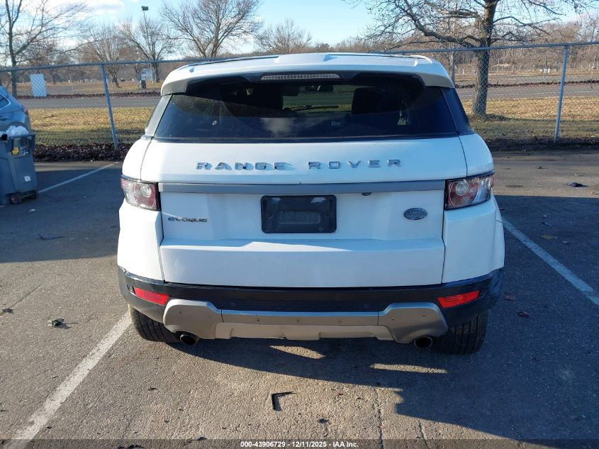 2013 Land Rover Range Rover Evoque Pure VIN: SALVP2BG9DH841886 Lot: 43906729