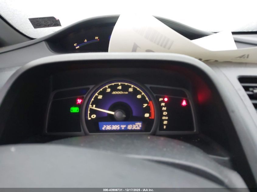 2006 Honda Civic 4D VIN: JHMFA168565002980 Lot: 43906731