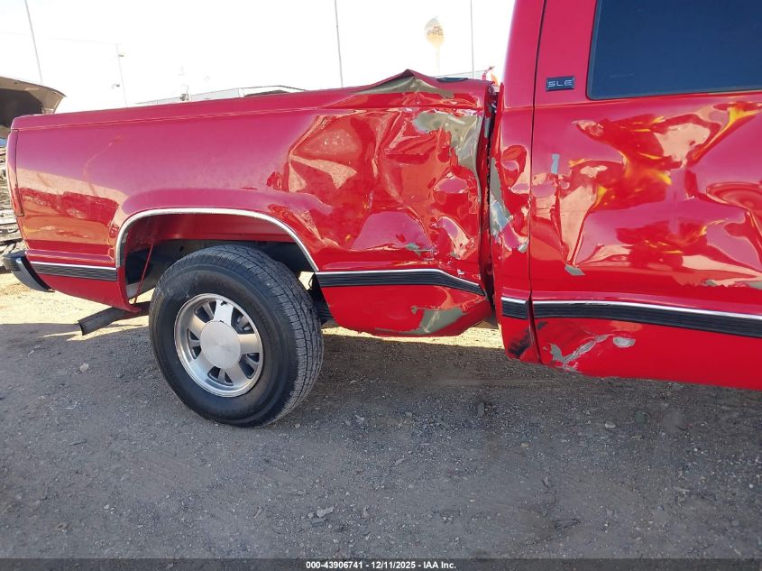 1997 GMC Sierra 1500 Sl Wideside VIN: 2GTEC19R6V1537438 Lot: 43906741