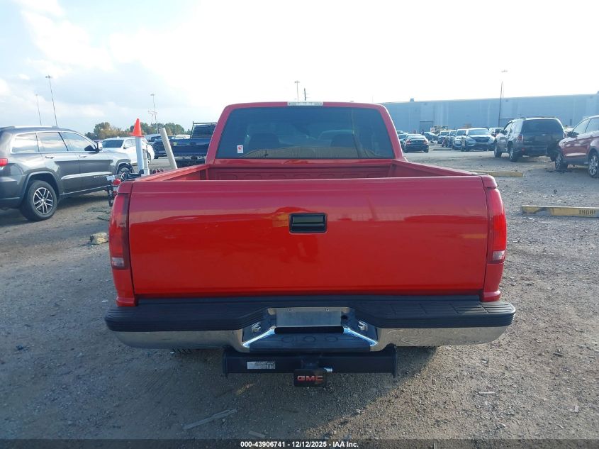 1997 GMC Sierra 1500 Sl Wideside VIN: 2GTEC19R6V1537438 Lot: 43906741