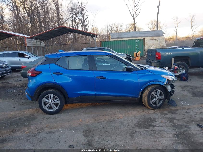 2021 Nissan Kicks S Xtronic Cvt VIN: 3N1CP5BV5ML498867 Lot: 43906749