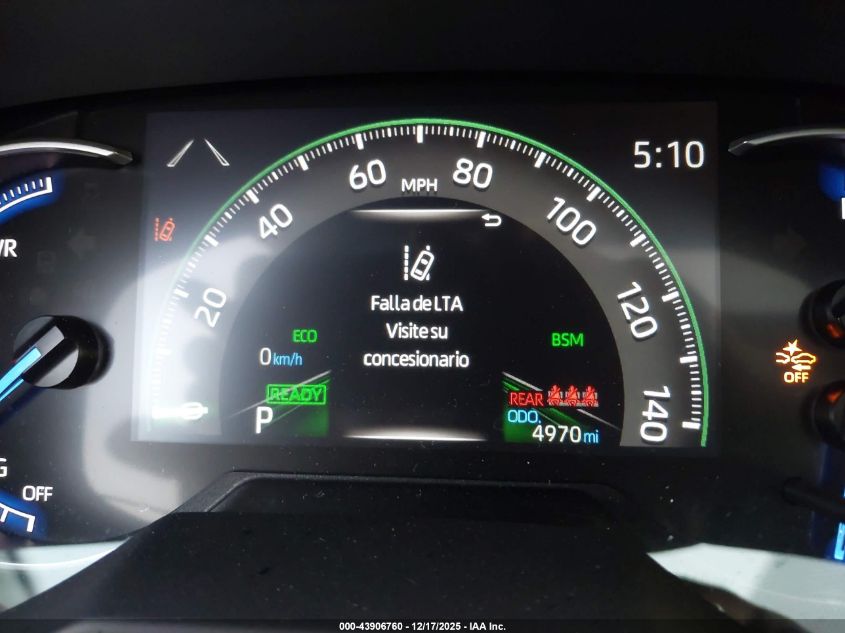 2025 Toyota Rav4 Hybrid Xle Premium VIN: JTMB6RFV5SJ065700 Lot: 43906760