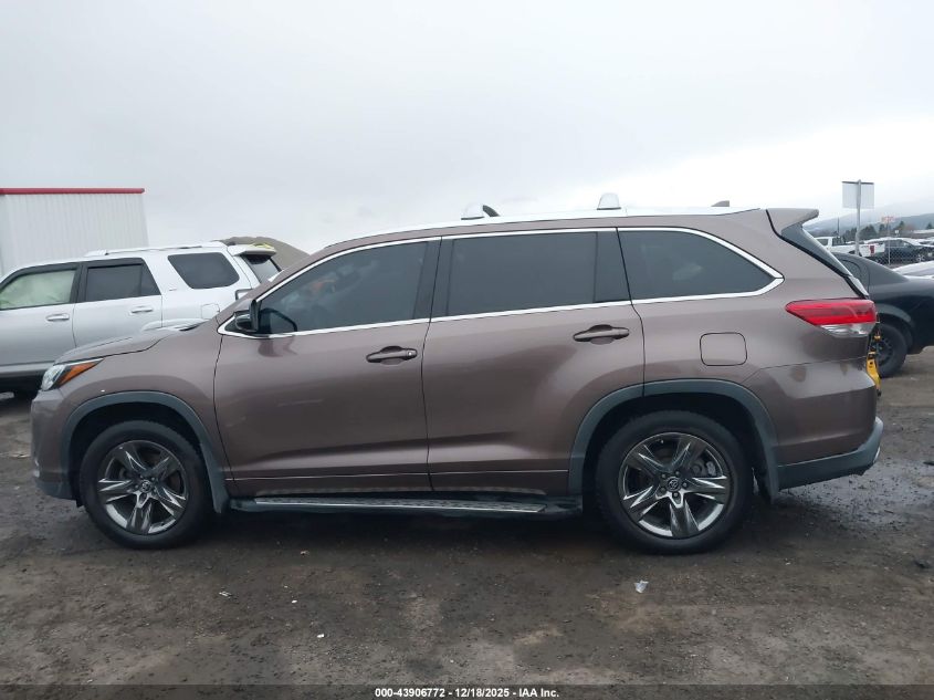 2017 Toyota Highlander Limited VIN: 5TDDZRFH9HS403752 Lot: 43906772