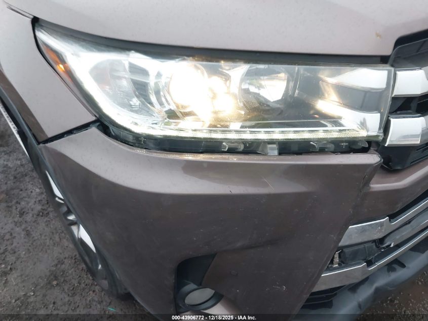 2017 Toyota Highlander Limited VIN: 5TDDZRFH9HS403752 Lot: 43906772