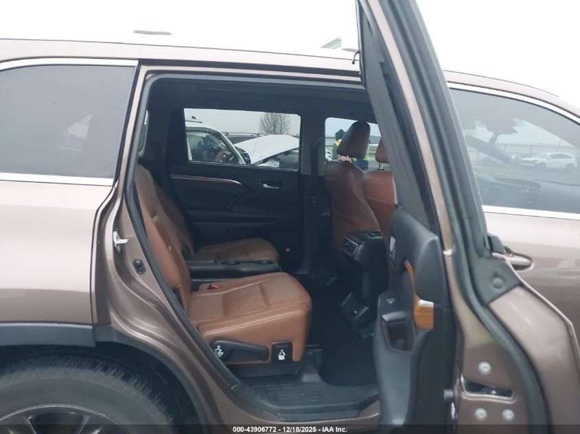 2017 Toyota Highlander Limited VIN: 5TDDZRFH9HS403752 Lot: 43906772