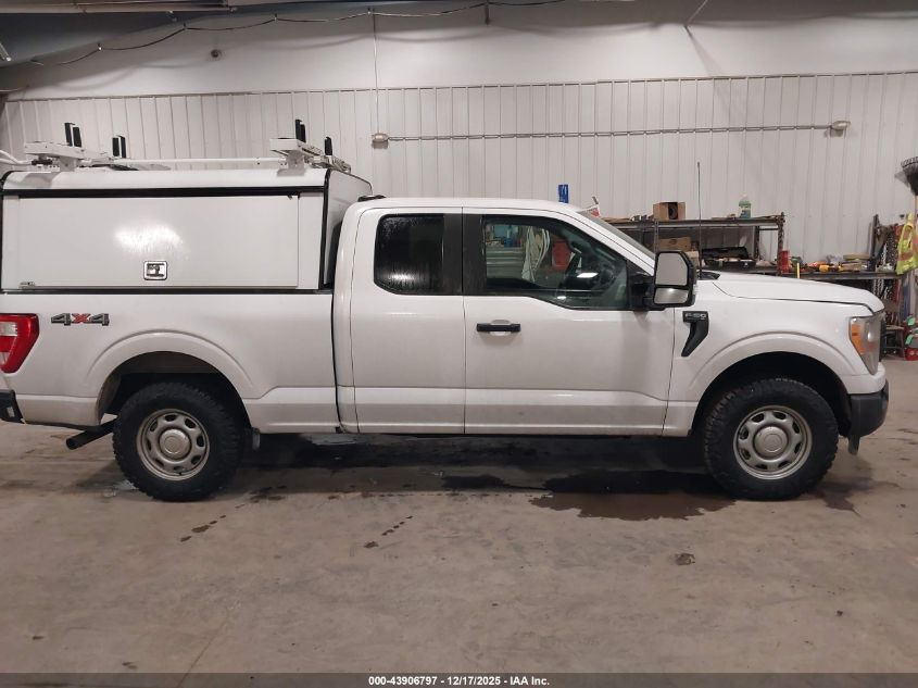 2021 Ford F-150 Xl VIN: 1FTEX1EP4MKE59118 Lot: 43906797