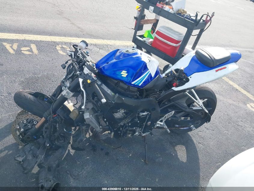 2006 Suzuki Gsx-R750 K6 VIN: JS1GR7KA862106898 Lot: 43906810