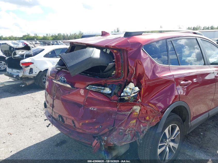 2018 Toyota Rav4 Xle VIN: 2T3WFREV6JW414947 Lot: 43906820