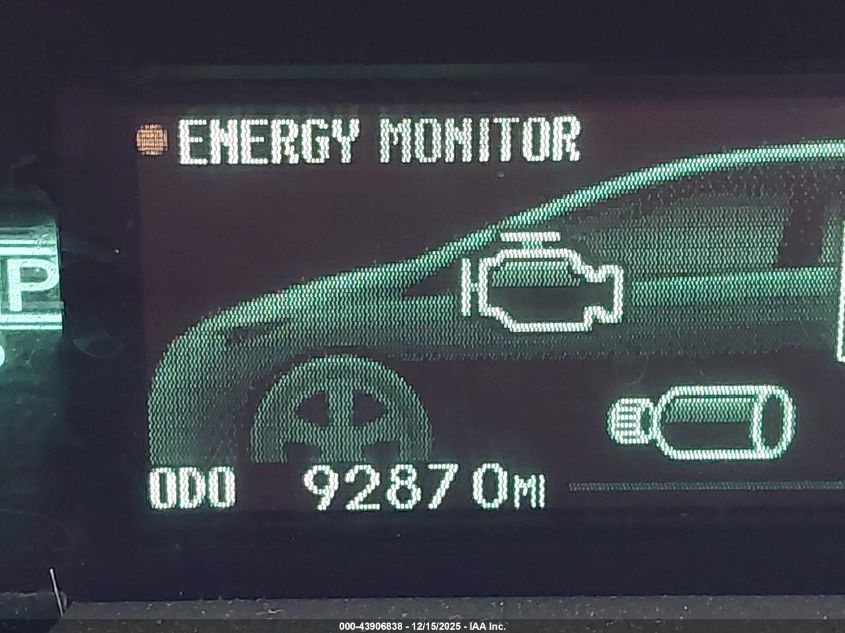 2012 Toyota Prius Three VIN: JTDKN3DU7C5529719 Lot: 43906838