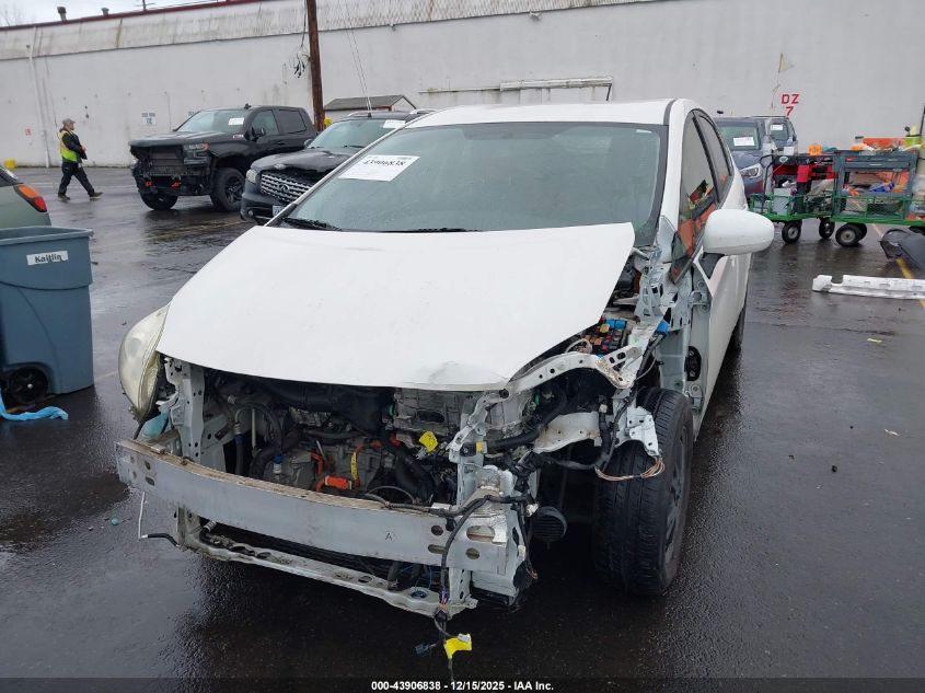 2012 Toyota Prius Three VIN: JTDKN3DU7C5529719 Lot: 43906838