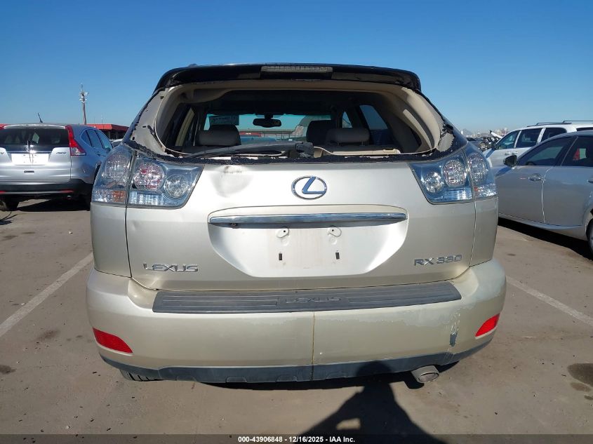 2006 Lexus Rx 330 VIN: JTJHA31U460104063 Lot: 43906848