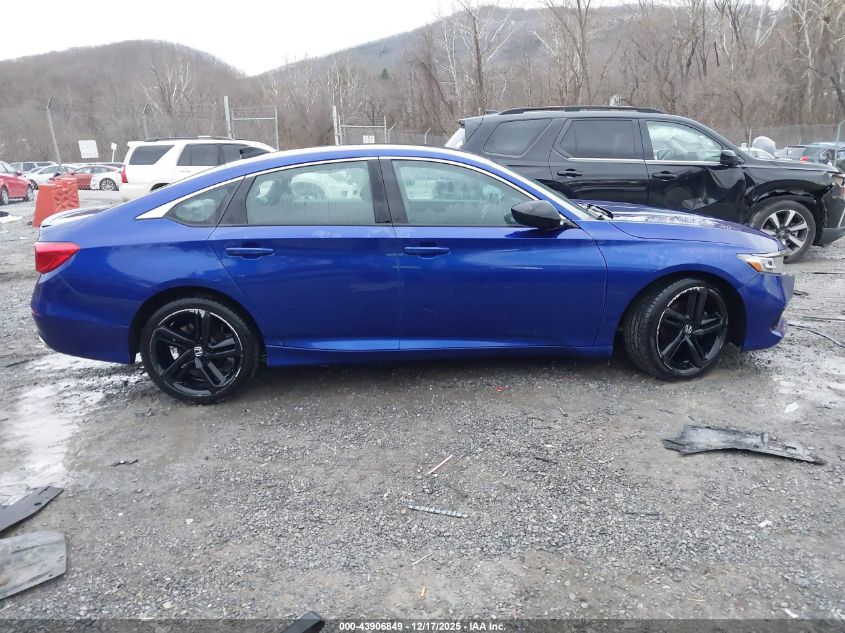 2021 Honda Accord Sport VIN: 1HGCV1F34MA003944 Lot: 43906849