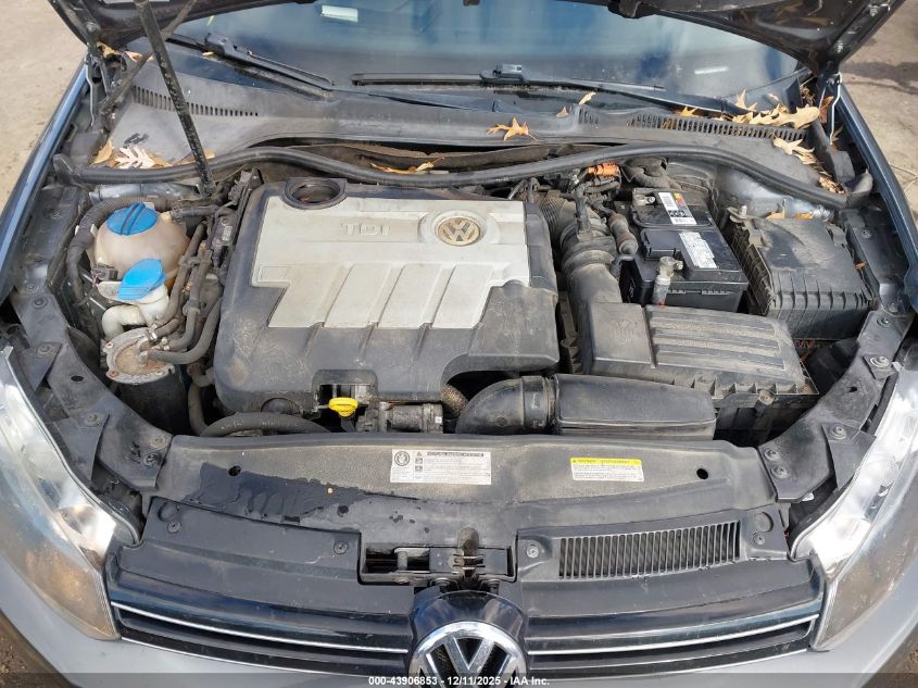 2013 Volkswagen Jetta Sportwagen 2.0L Tdi VIN: 3VWPL7AJ0DM672355 Lot: 43906853