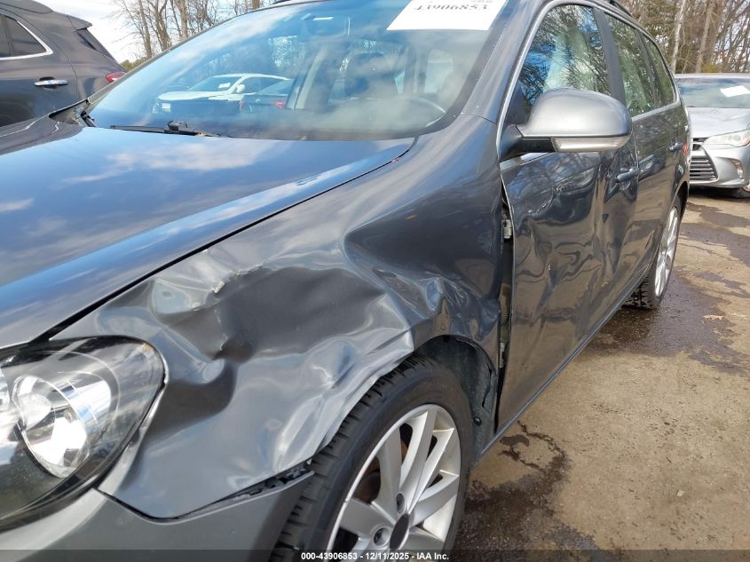 2013 Volkswagen Jetta Sportwagen 2.0L Tdi VIN: 3VWPL7AJ0DM672355 Lot: 43906853