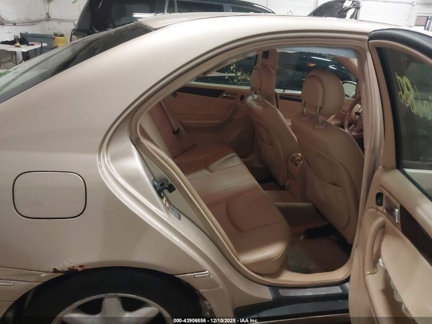 2003 Mercedes-Benz C 240 VIN: WDBRF81J53F391626 Lot: 43906856