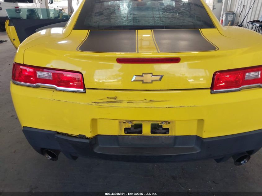 2015 Chevrolet Camaro 2Ls VIN: 2G1FB1E30F9187633 Lot: 43906861