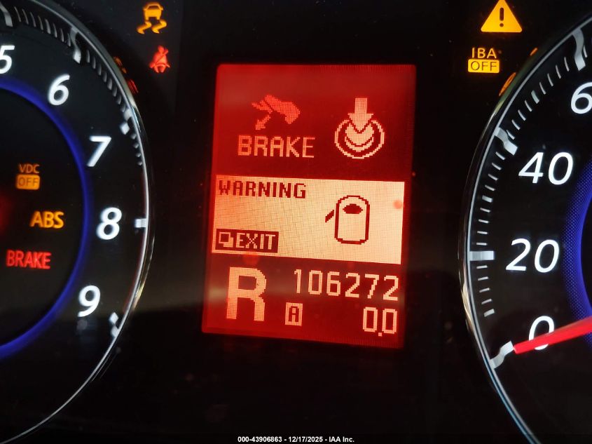 2011 Infiniti Fx35 VIN: JN8AS1MU1BM710428 Lot: 43906863