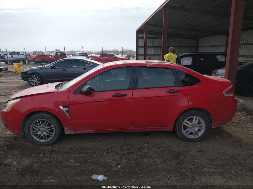 2008 Ford Focus Se/Ses VIN: 1FAHP35NX8W181577 Lot: 43906877
