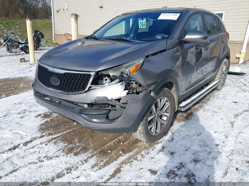 2014 Kia Sportage Lx VIN: KNDPBCAC4E7657871 Lot: 43906900